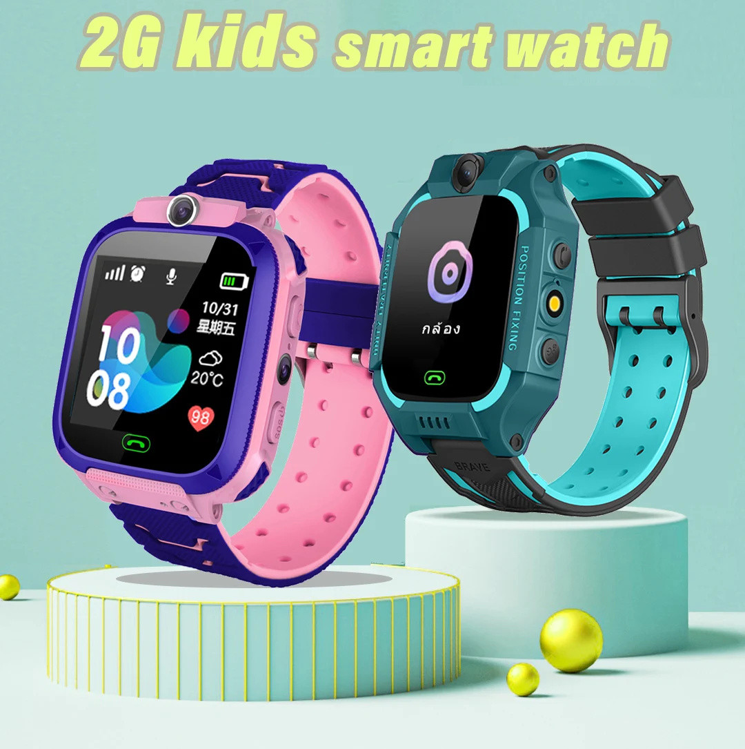 Smartwatch Watches For Children - Q12 Kids Smart Watch 2G SOS