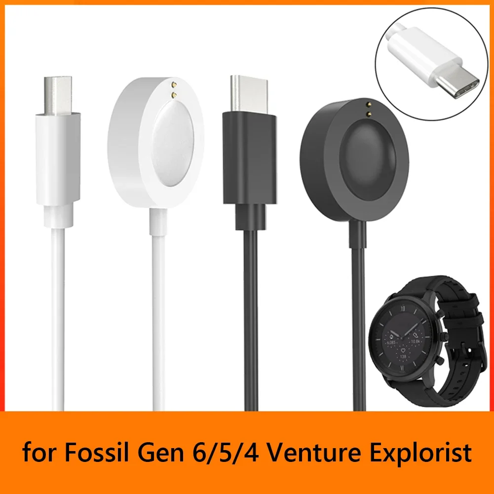 1M USB Type-C Magnetic Fast Ch - Fossil Watches Smartwatch Charger recension och pris