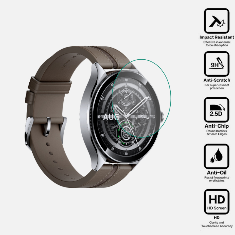 Smartwatch Hard Tempered Glass - Smartwatch English recension och pris