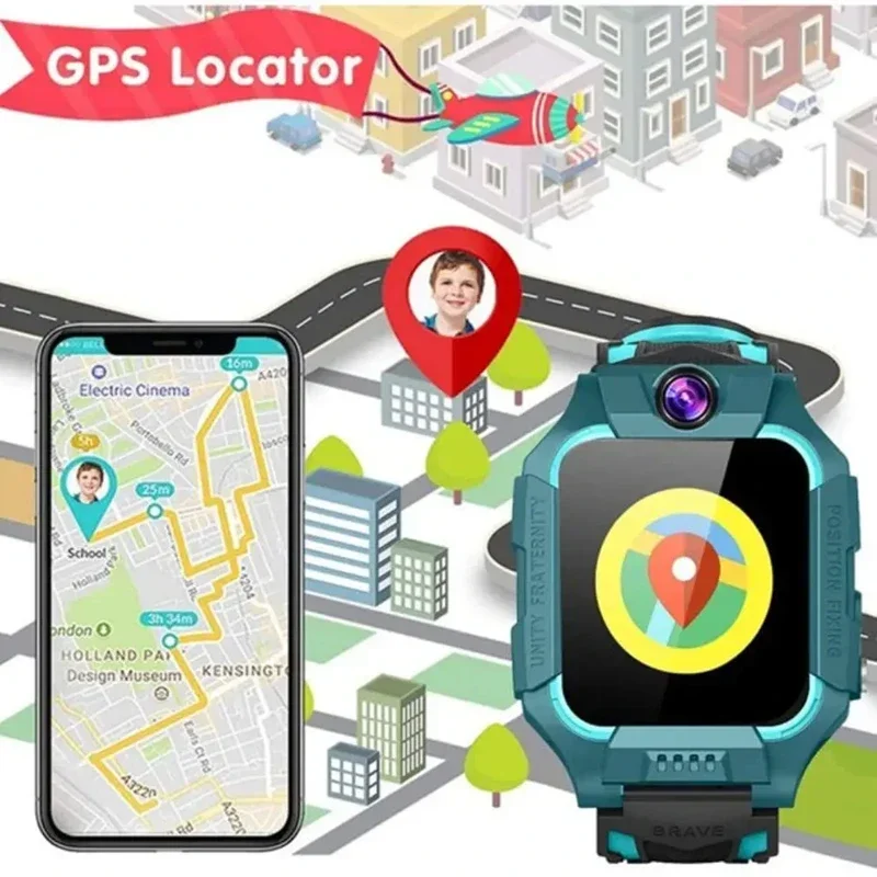 VIVO 4G Kids Smart Watch GPS L - Smartwatch Watches For Children recension och pris