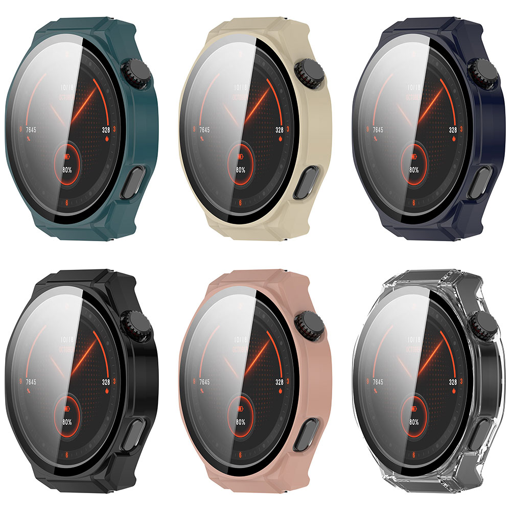 PC + Tempered Glass Case For H - Smartwatch English recension och pris
