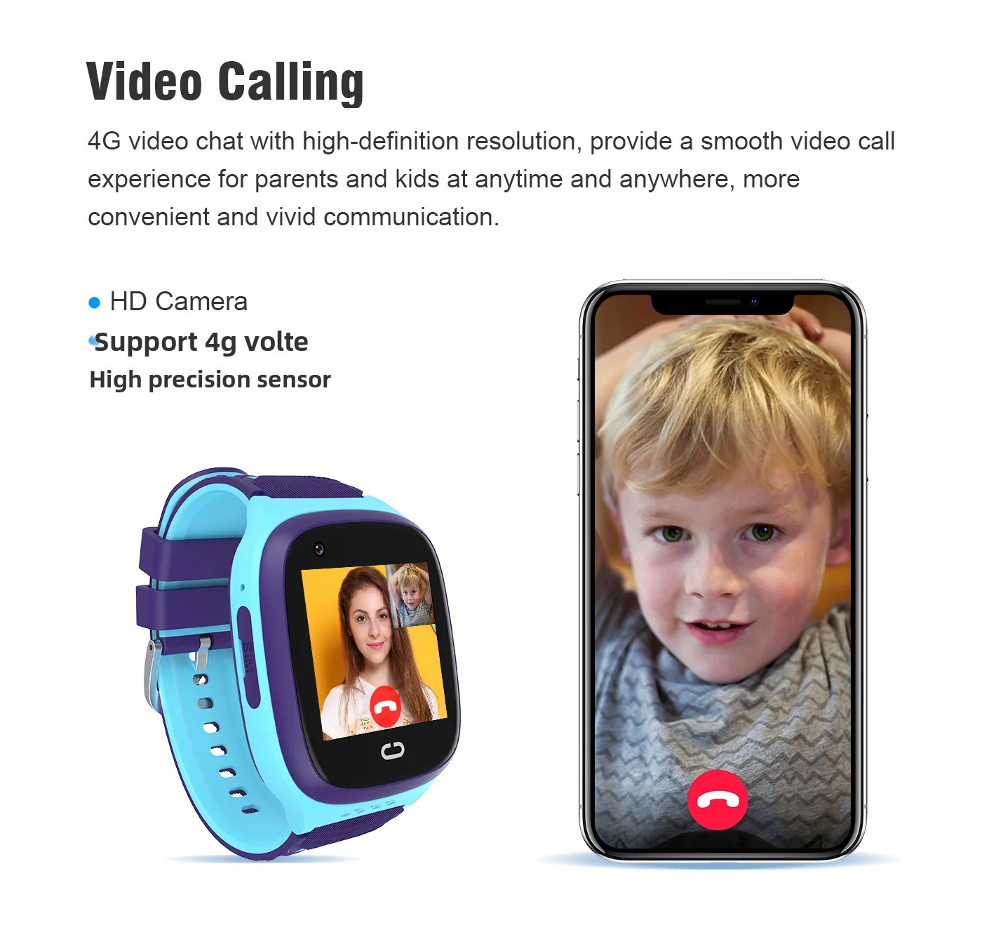 4G Kids Smartwatch SOS Waterpr - Smartwatch Watches For Children recension och pris