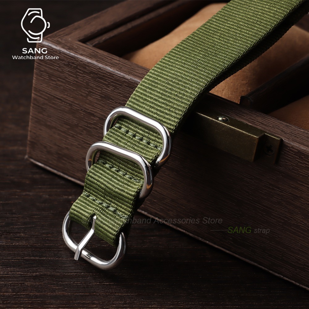 18mm 20mm 22mm 24mm Army Sport - Nato Strap Nylon recension och pris