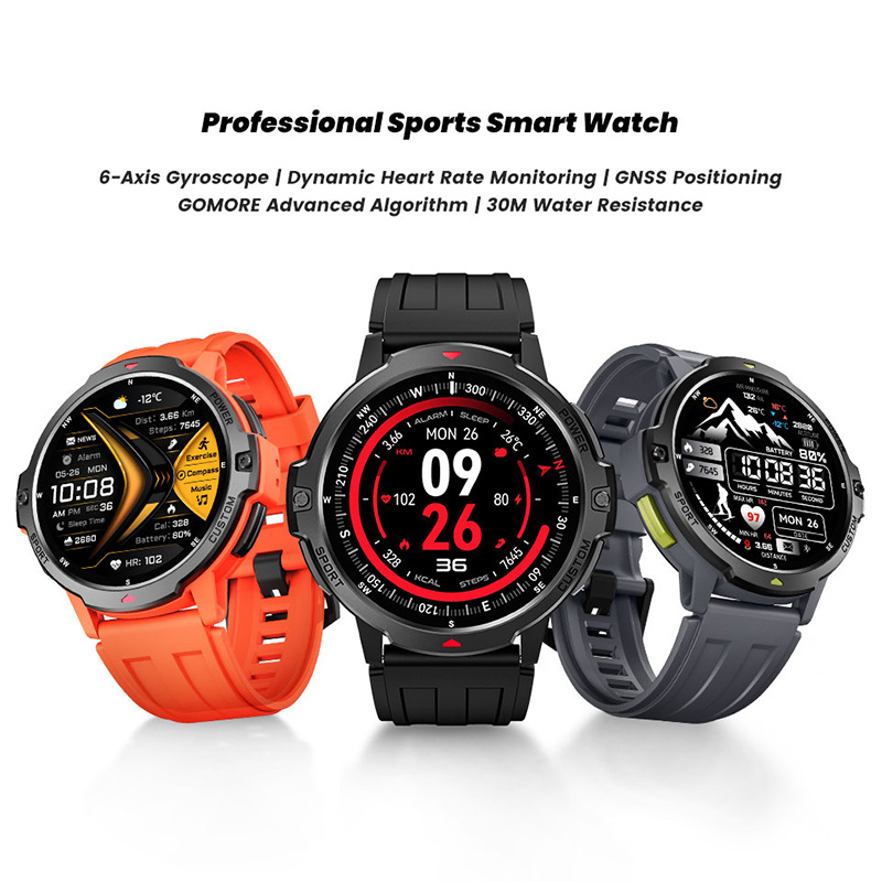 NEW 6-Axis Gyroscope Military  - Smartwatch Timex Watches For Men recension och pris