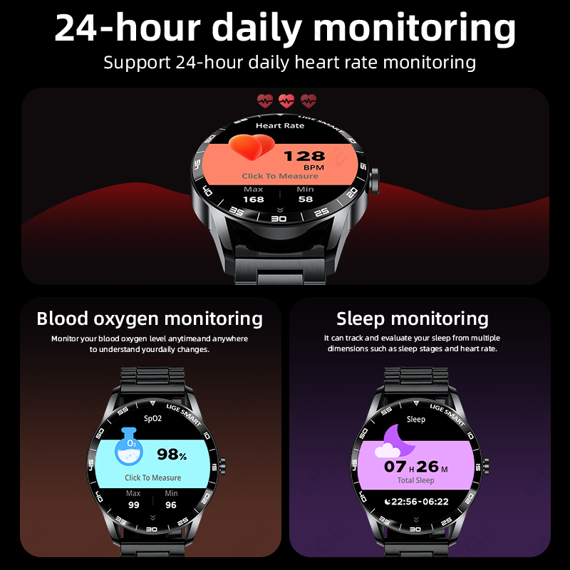 LIGE New Men's Smart Watch 1.3 - Smartwatch Watches Birthday Gift For Men recension och pris