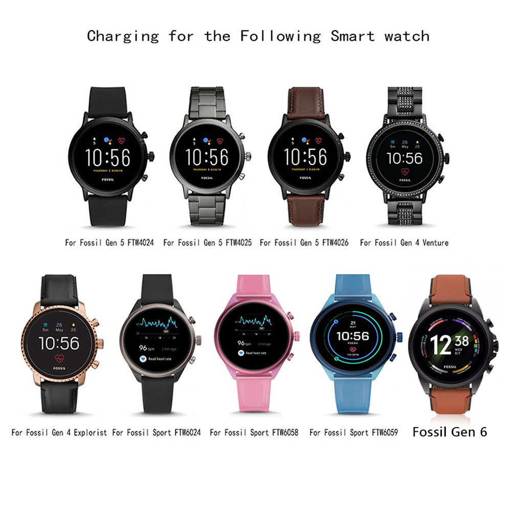 Magnetic Charger Charging Cabl - Fossil Watches Smartwatch Charger recension och pris