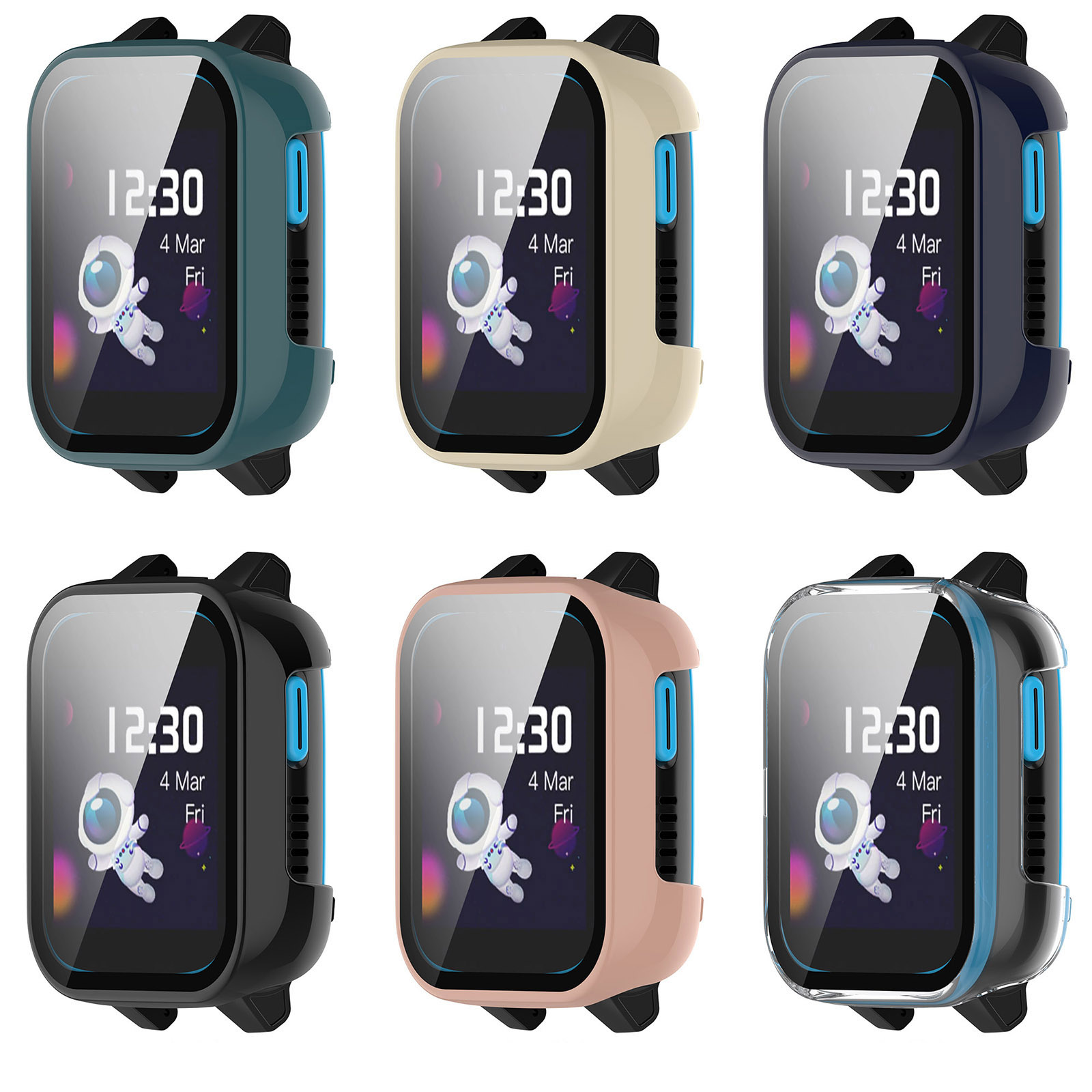 Hard Edge Shell Glass Screen P - Smartwatch Watches For Children recension och pris