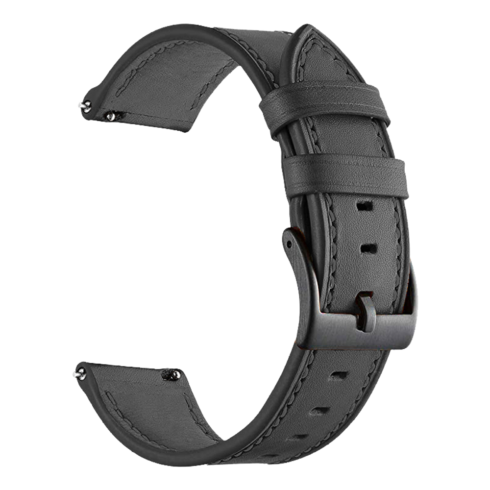 22mm Leather Strap For Garmin  - Smartwatch English recension och pris