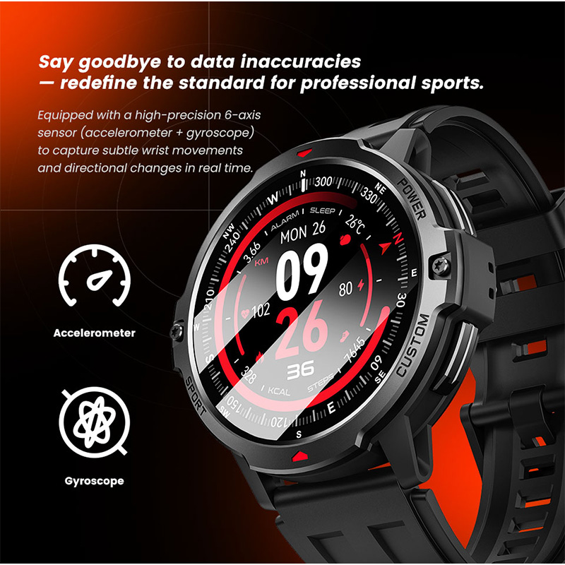 NEW Military GPS Smartwatch 3A - Smartwatch Timex Watches For Men recension och pris