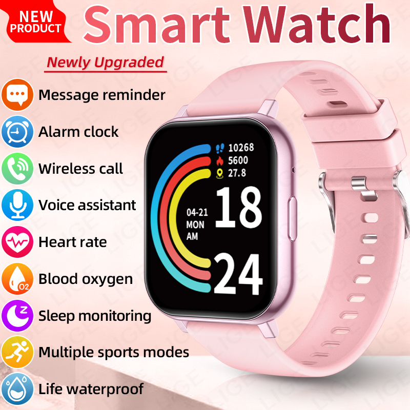LIGE Smartwatch Men Women Wris - Smartwatch Watches Birthday Gift For Men recension och pris