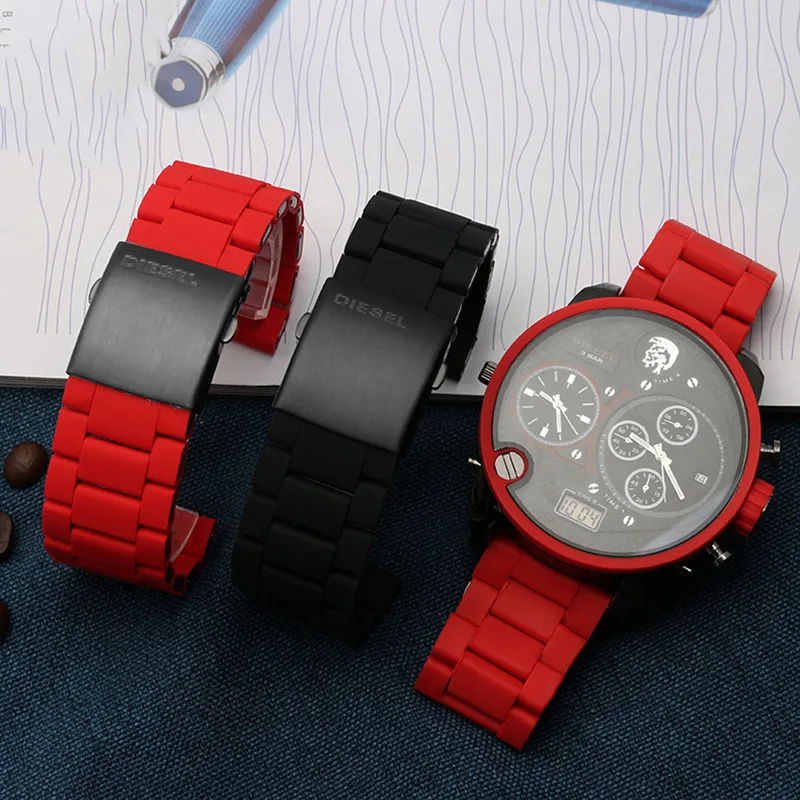 Silicone Stainless Steel Watch - Diesel Watches Smartwatch recension och pris