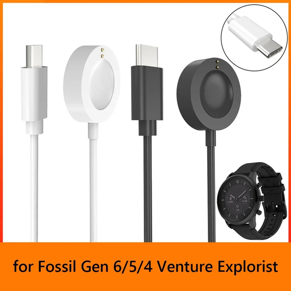 1M USB Type-C Magnetic Fast Ch - Fossil Watches Smartwatch Charger recension och pris
