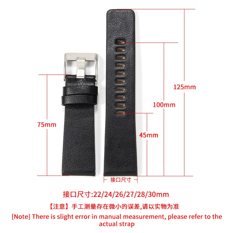 Genuine Leather Watchbands for - Diesel Watches Smartwatch recension och pris
