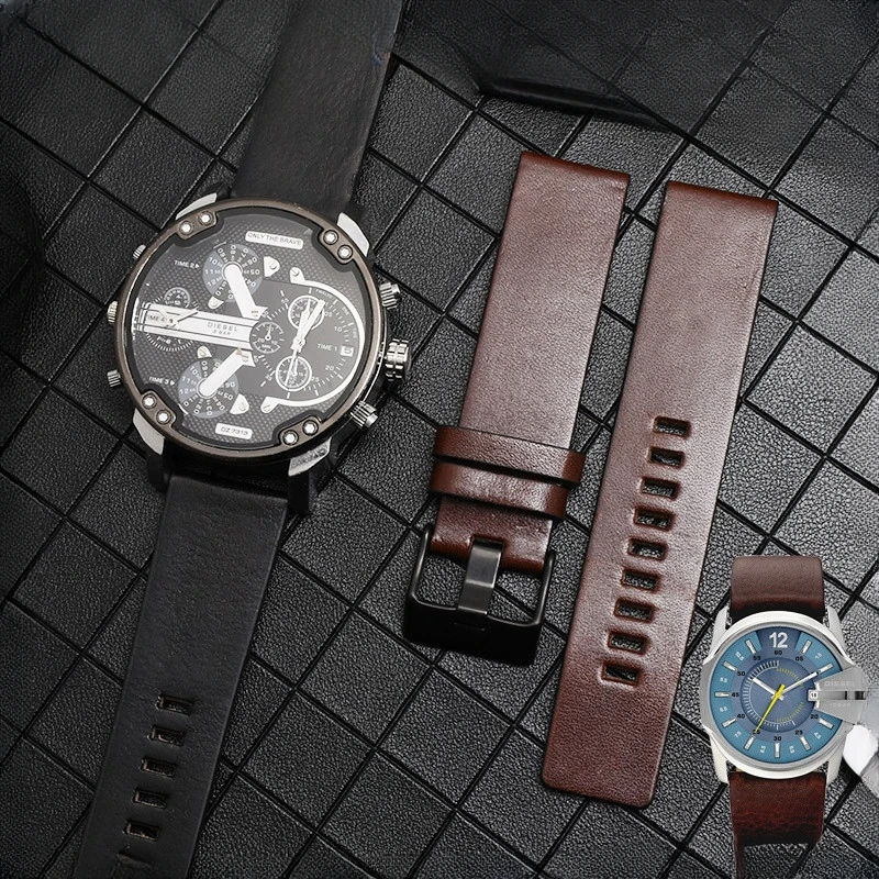 Genuine Leather Watchbands for - Diesel Watches Smartwatch recension och pris