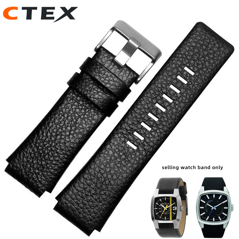 cowhide watchband for diesel D - Diesel Watches Smartwatch recension och pris
